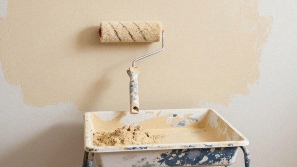 Jak dobrać farbę w kolorze sand do powierzchni?