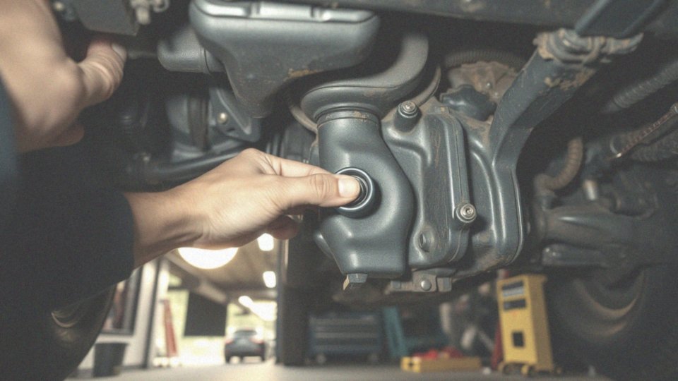 Jak kontrolować poziom oleju w skrzyni biegów Mitsubishi ASX 1.8 DI-D?