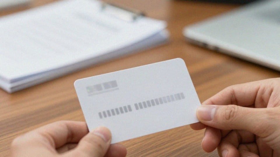 Kiedy numer karty pobytu jest wymagany przy formalnościach?