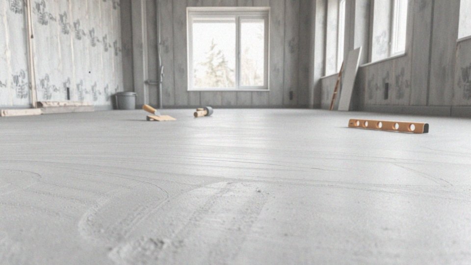 Co to jest minimalna grubość wylewki samopoziomującej?