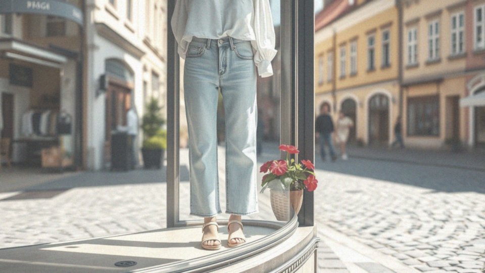 Dlaczego jeansy high waist są popularnym wyborem wiosną i latem?