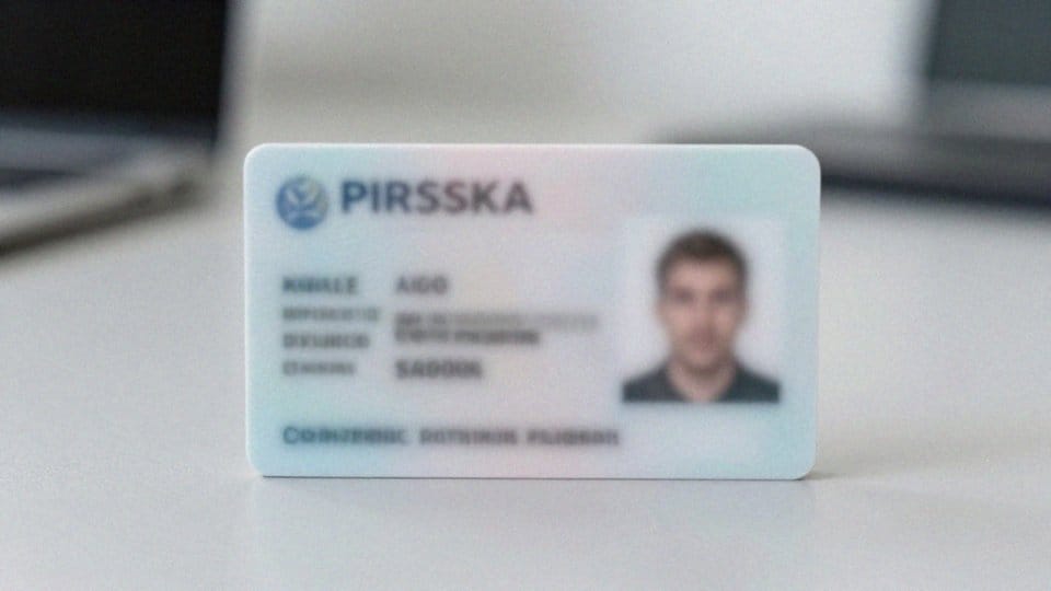 Jaki format ma numer dowodu osobistego?