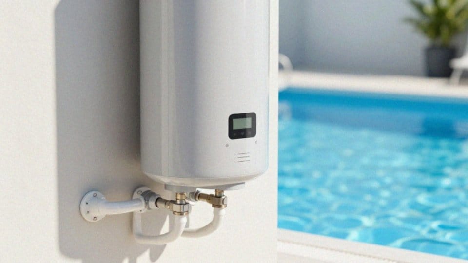 Jak szybko podgrzać wodę w basenie elektrycznym podgrzewaczem?