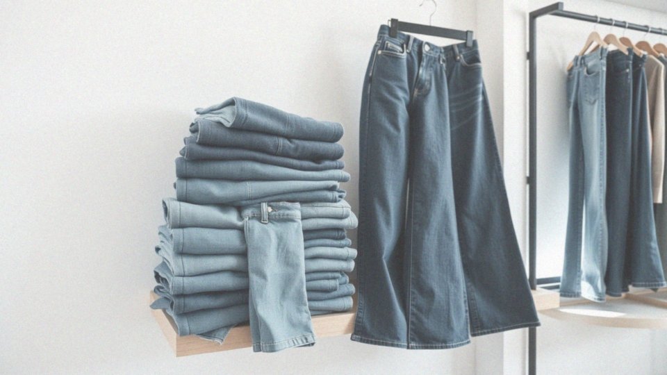 Jakie są różne typy nogawek w jeansach high waist?